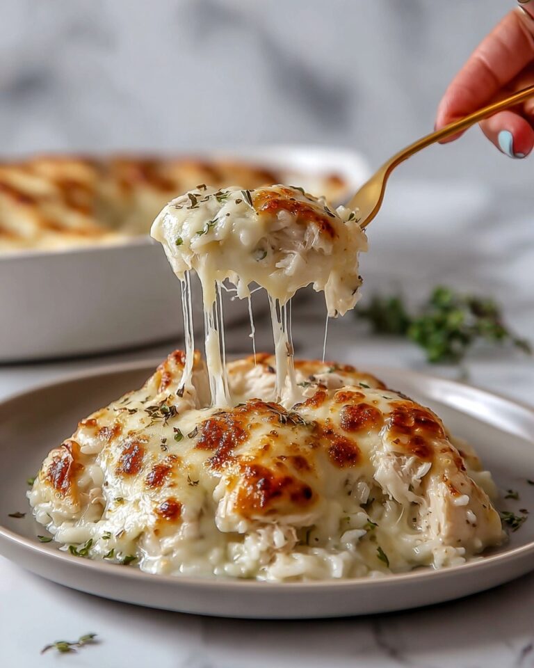 Cheesy Angel Chicken and Rice Casserole Recipe
