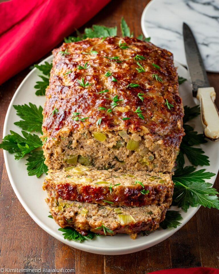 Turkey Stuffing Meatloaf Recipe