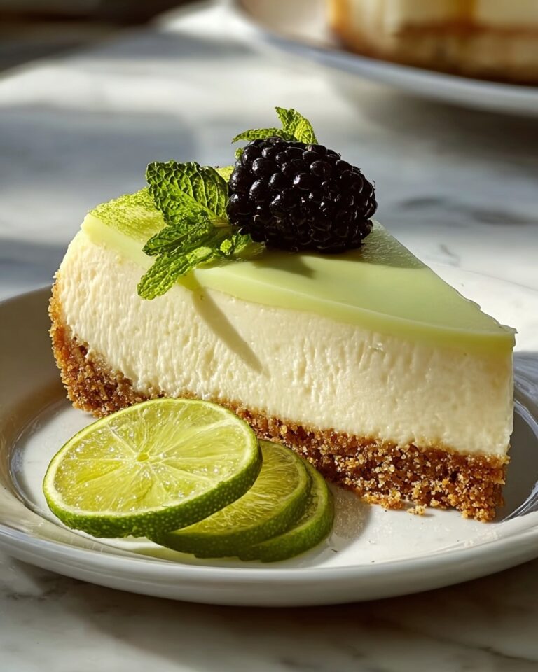 Refreshing Lime Mousse Cheesecake Recipe