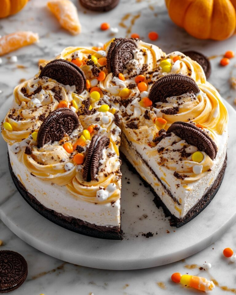 Halloween Oreo Brownie Pizza Recipe