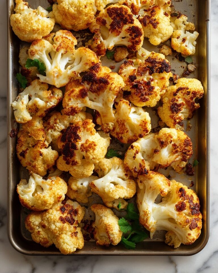 Hot Honey Roasted Cauliflower Recipe