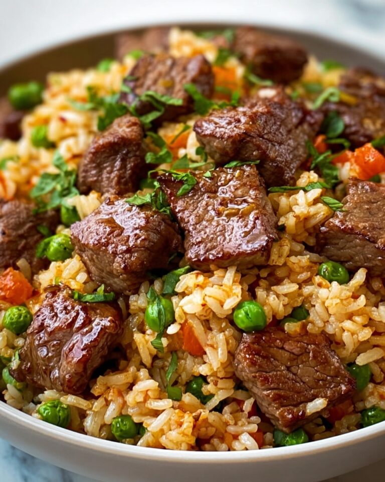 Garlic Butter Steak Fried Rice Recipe