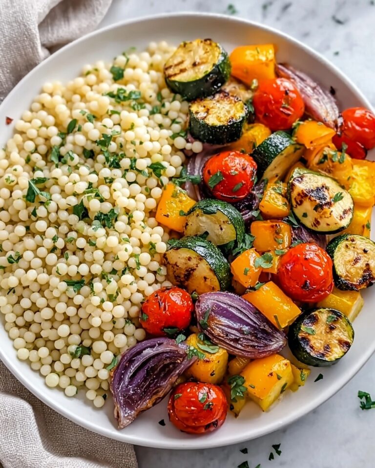 Mediterranean Halloumi Veggie Bake Recipe
