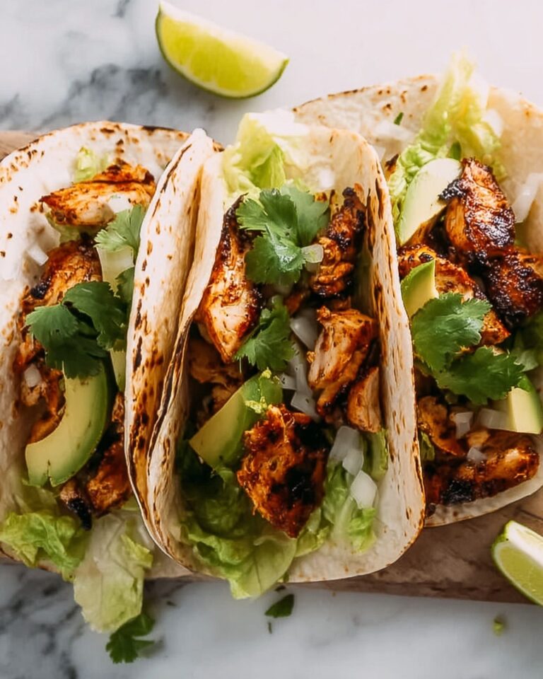 Authentic Mexican Chicken Street Tacos Recipe