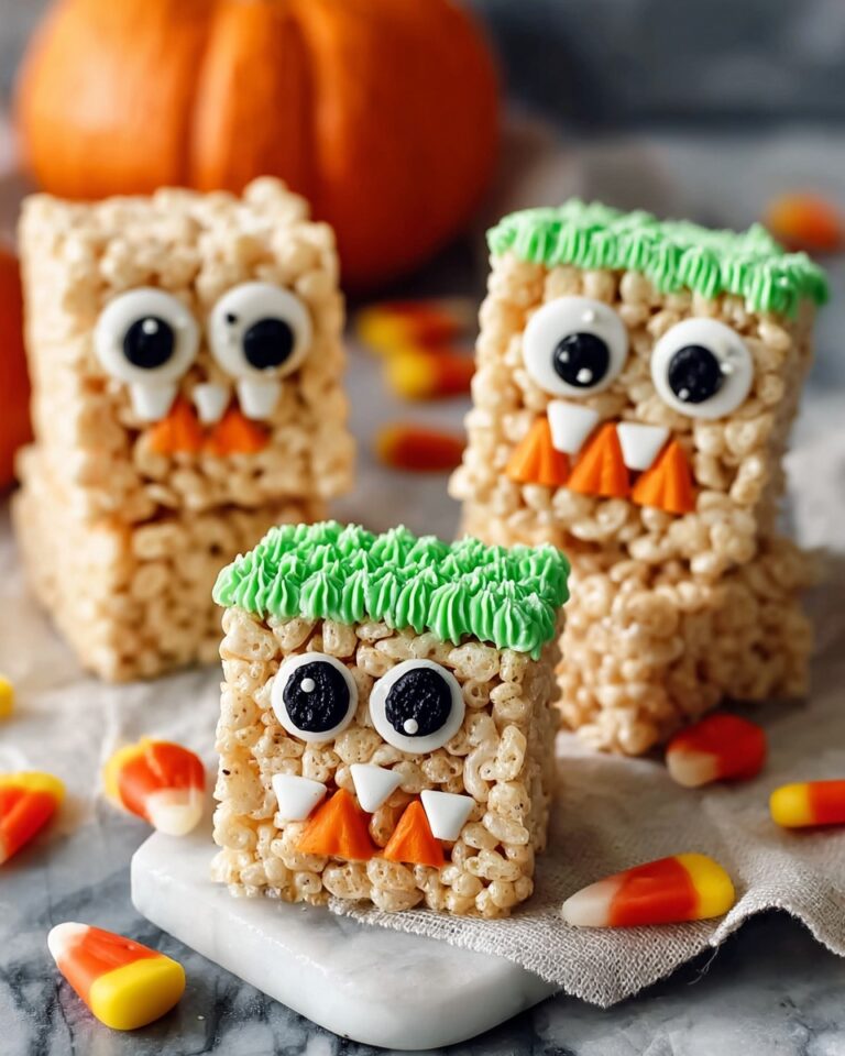 Spooky Halloween Rice Krispie Treats Recipe