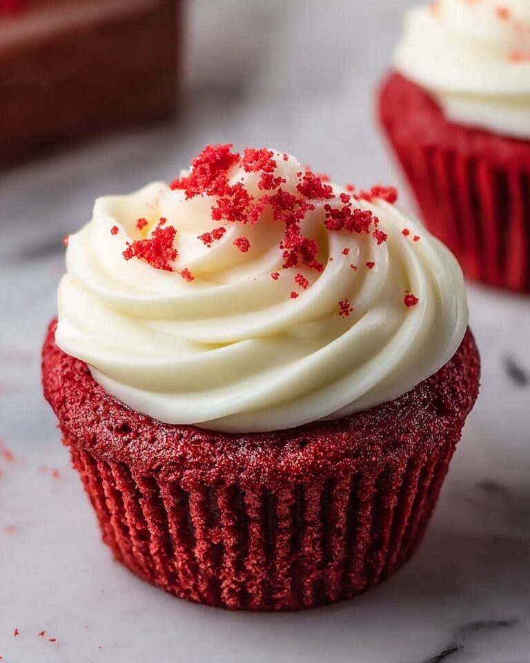 Red Velvet Cookie Cups with Cream Cheese Frosting Recipe