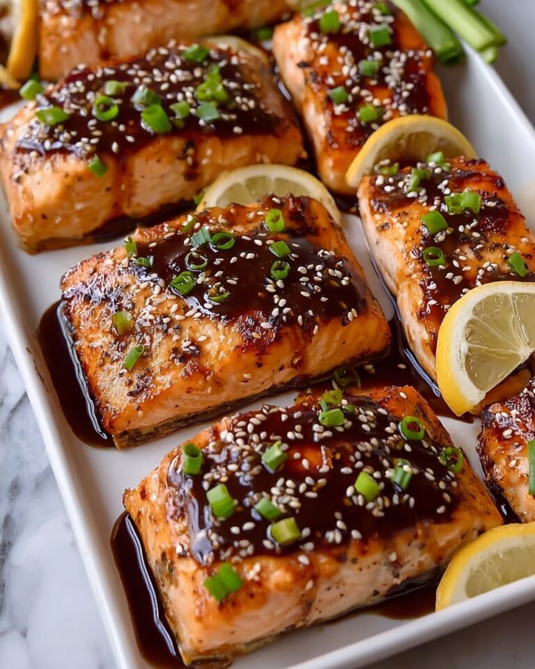Honey Garlic Salmon Bites Recipe