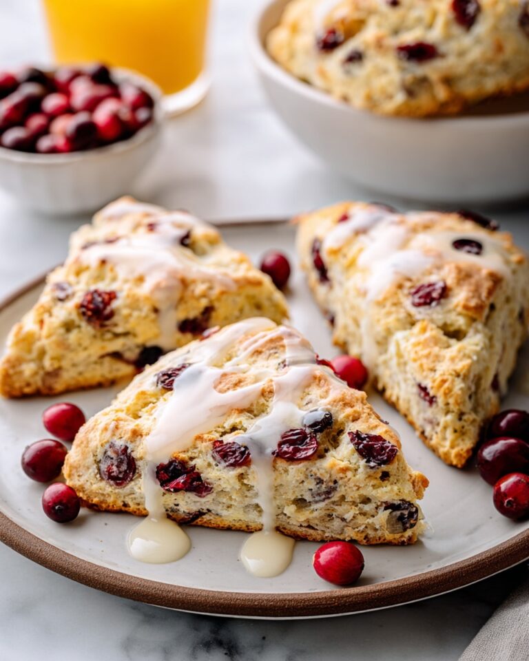 Cranberry Orange Scones Recipe