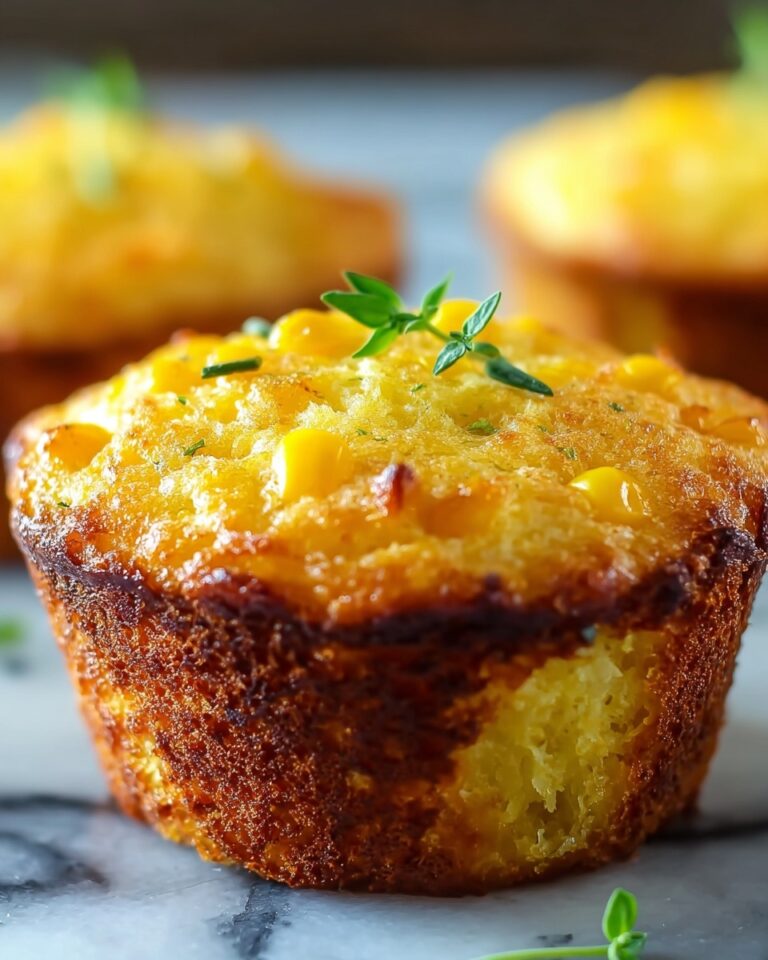 Crispy Cheddar Corn Potato Muffins Recipe