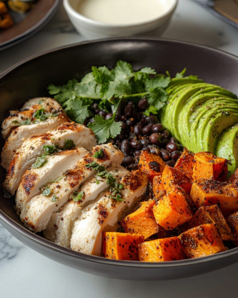 Chicken and Sweet Potato Bowls Recipe