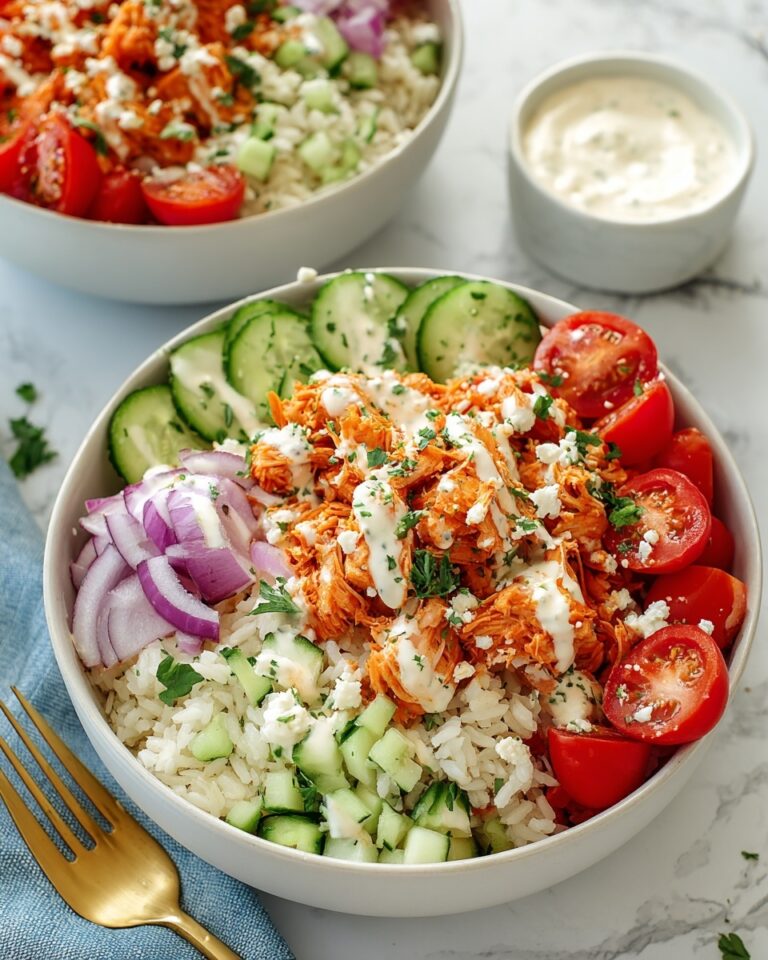 Quick Buffalo Chicken Rice Bowl Recipe
