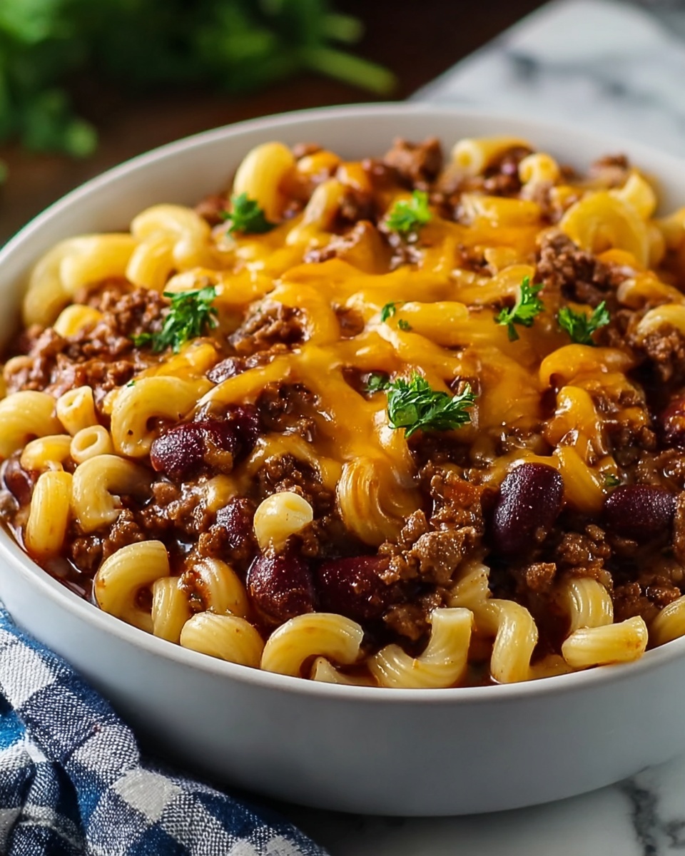 Coney Chili Mac Casserole Recipe - Recipe Image