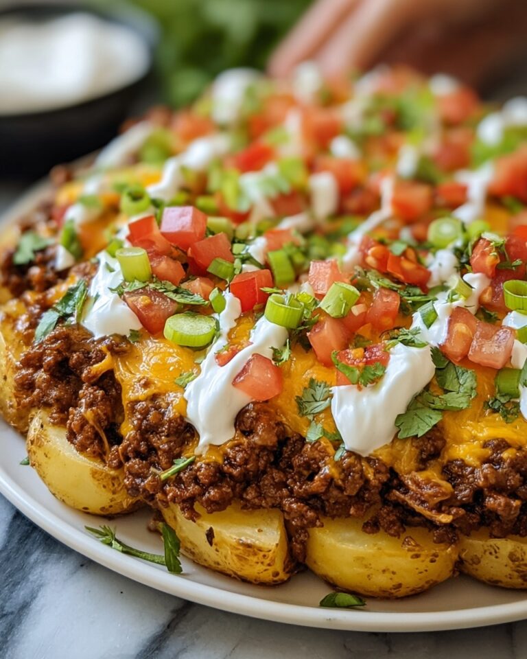 Cheesy Taco Potatoes Recipe