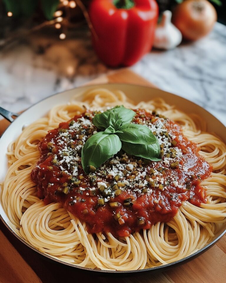 Homemade Spaghetti Recipe