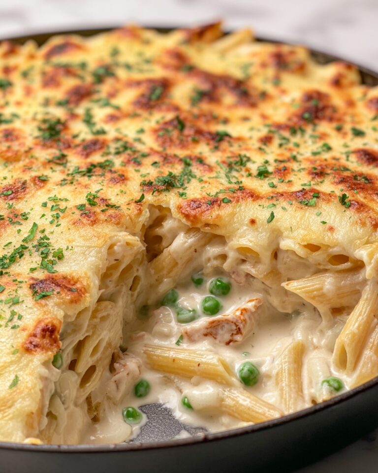 Chicken Alfredo Casserole Recipe