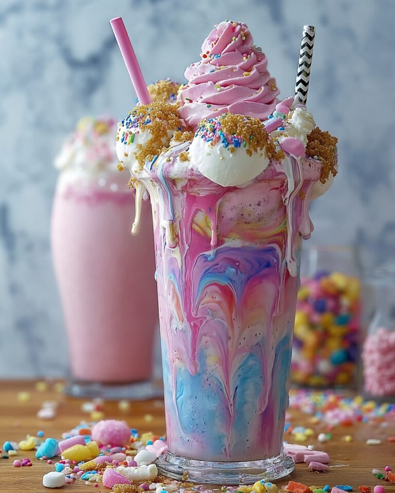 Unicorn Fantasy Freakshakes Recipe