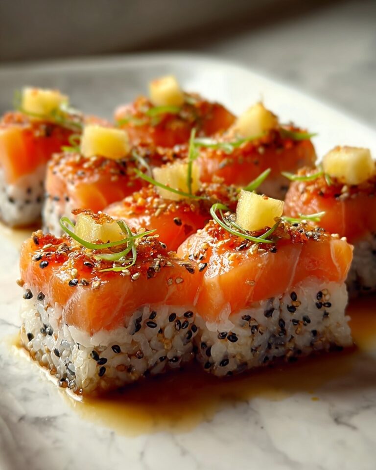Baked Salmon Sushi Bowl Recipe