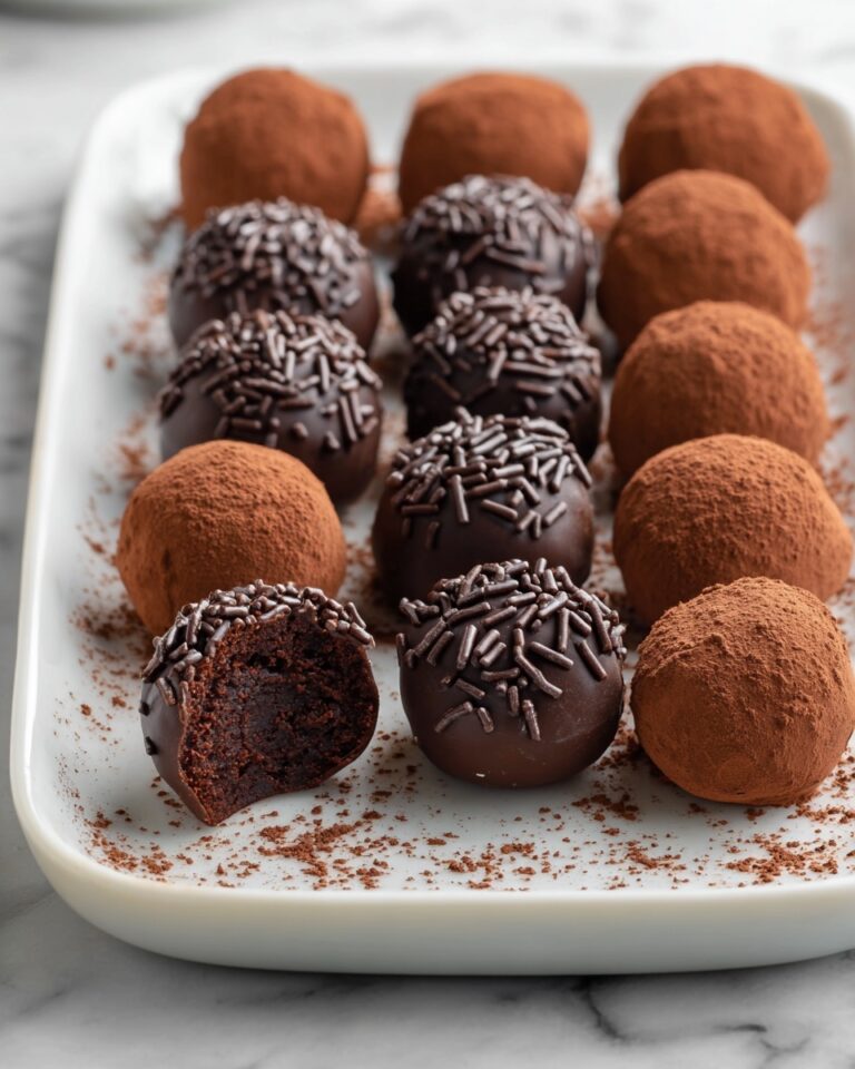 Easy Brownie Truffles Recipe