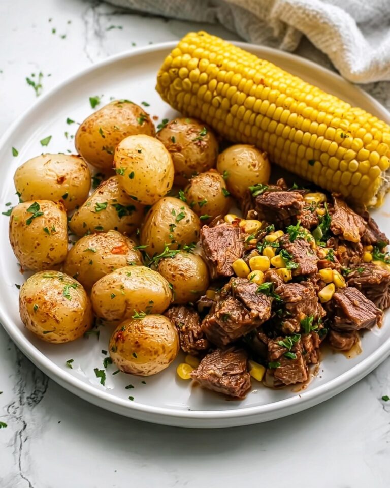 Slow Cooker Steak, Potatoes, and Corn Recipe