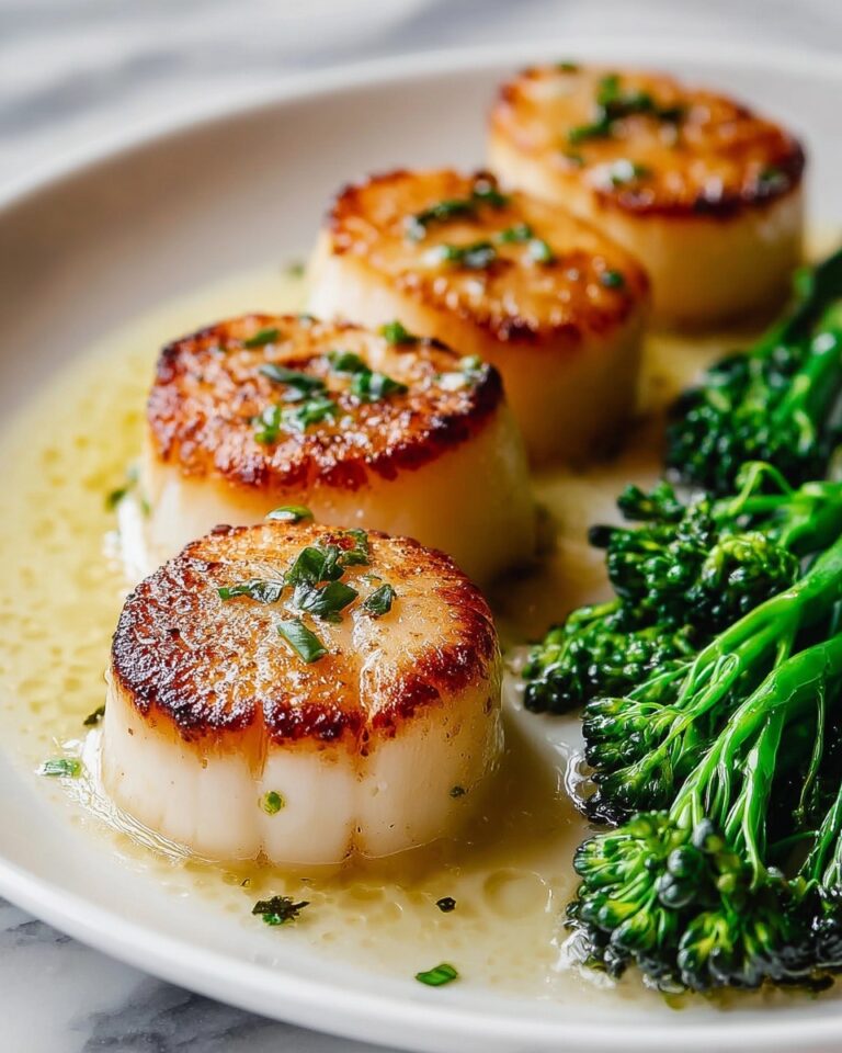 Seared Scallops with Parsley Butter Recipe