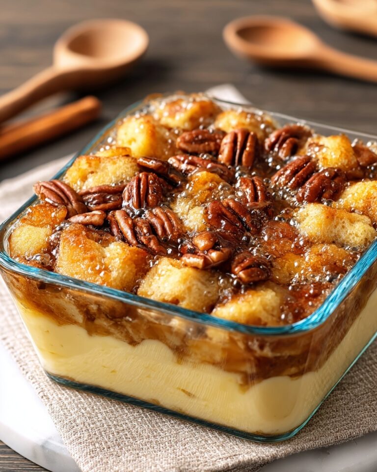 Pecan Pie Bread Pudding Recipe
