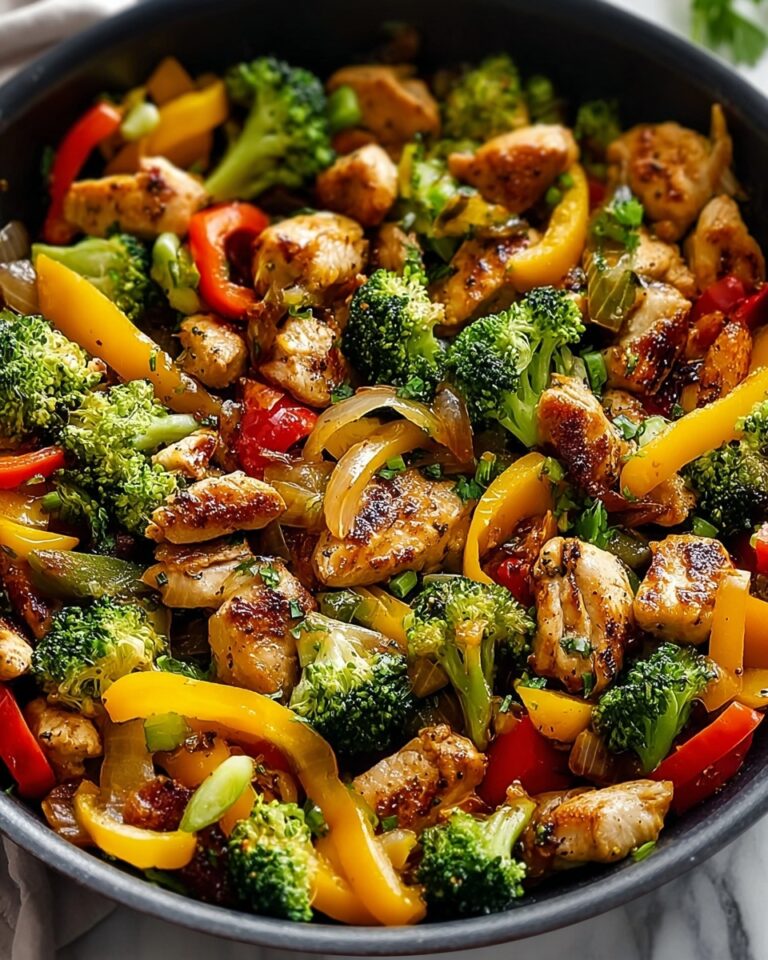 Healthy Chicken and Vegetables Skillet Recipe