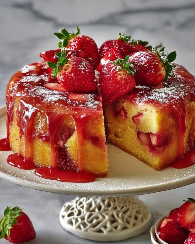 Strawberry Pineapple Pound Cake Recipe
