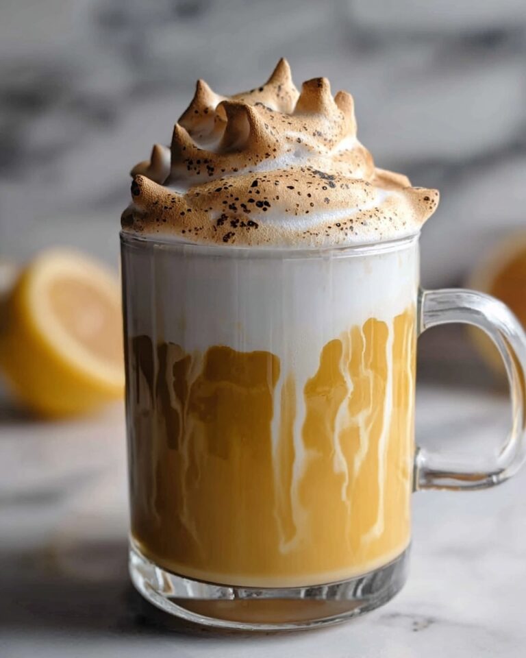 Lemon Meringue Hot Chocolate: A Zesty Cozy Delight Recipe