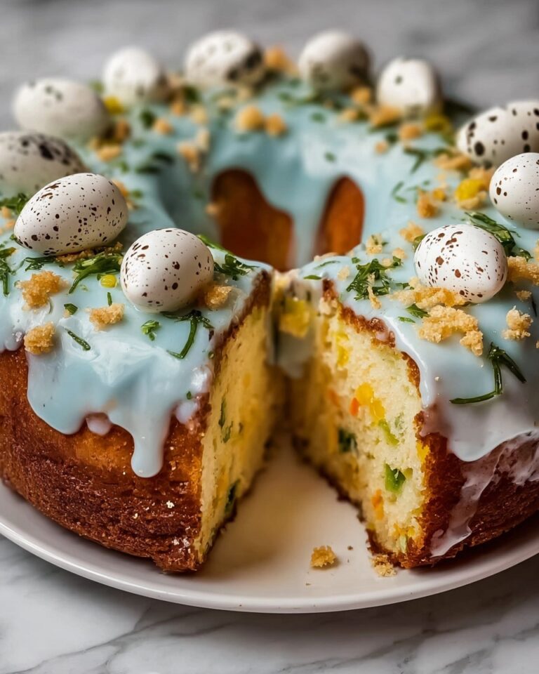 Speckled Robin’s Egg Cake Roll Recipe