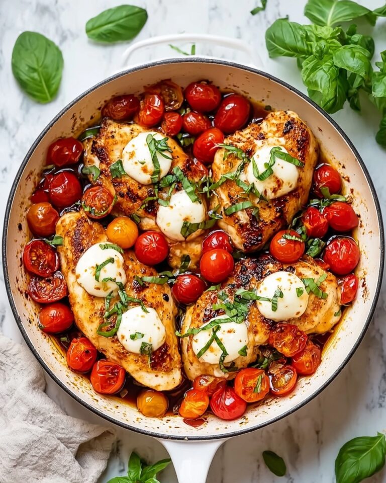 Chicken Caprese Skillet Recipe