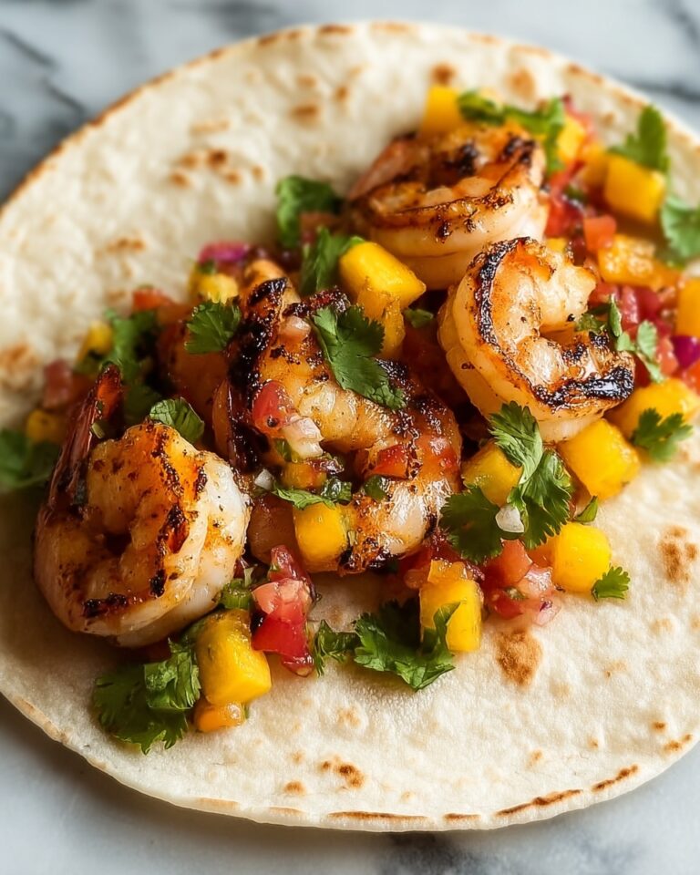 Spicy Shrimp Tacos with Mango Salsa Recipe