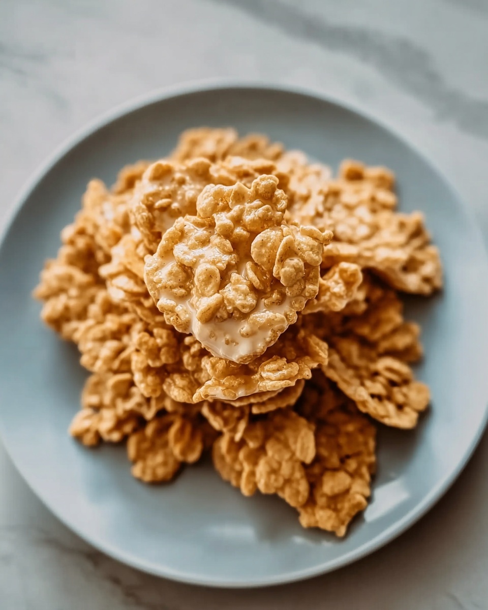 Butterscotch Cornflake Cookies Recipe - Recipe Image