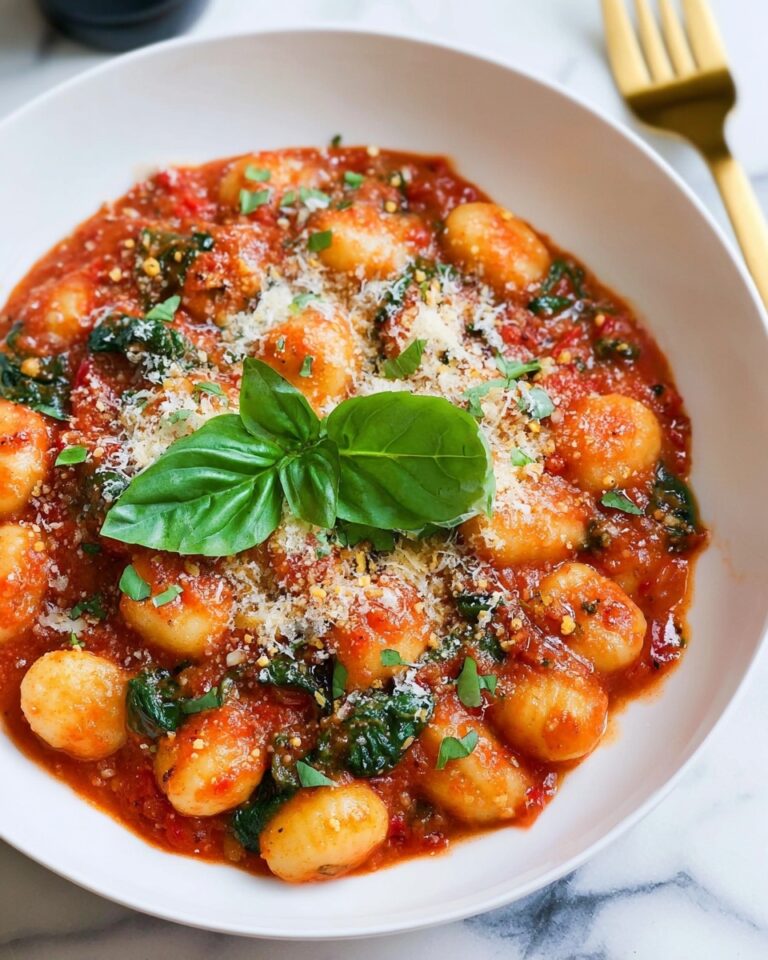 One-pan Creamy Sausage Gnocchi Recipe