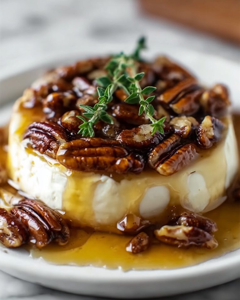 Maple Pecan Baked Brie Recipe