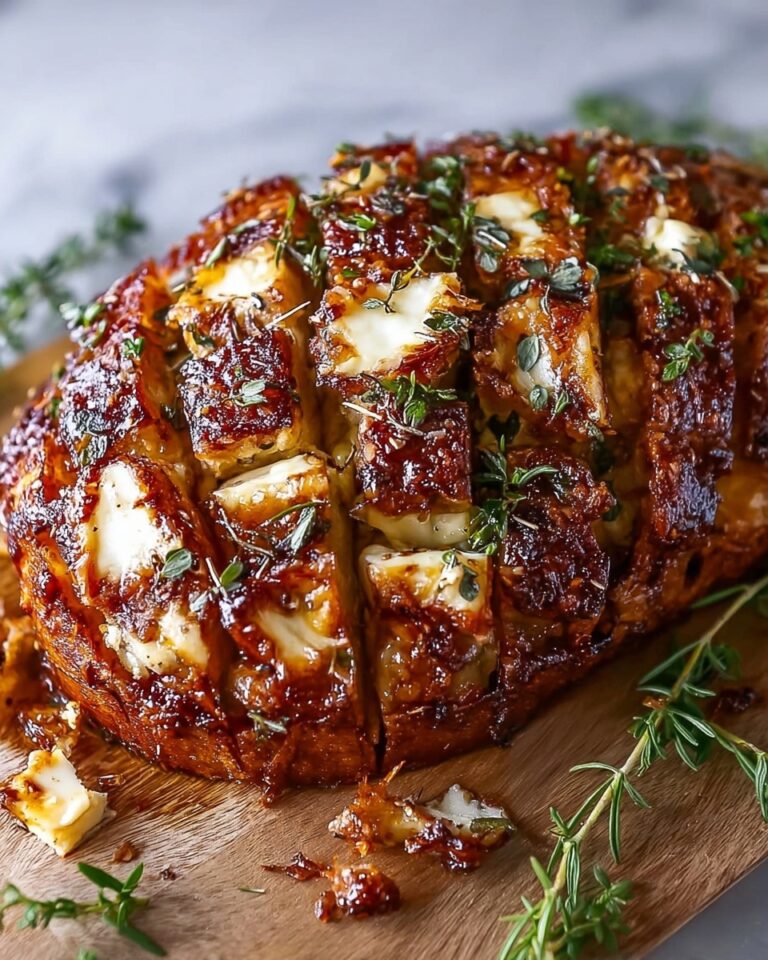 Fetta, Thyme, and Honey Loaded Loaf Recipe