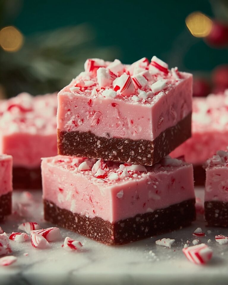 Candy Cane Fudge Recipe