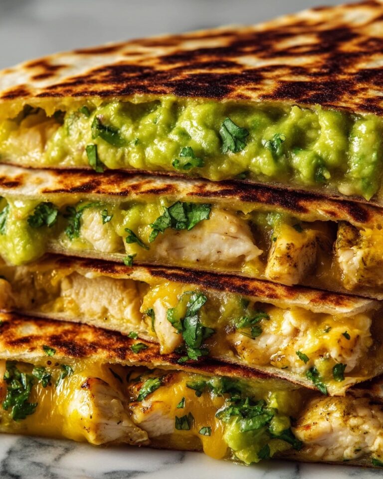 Mini Chicken Avocado Quesadillas Recipe