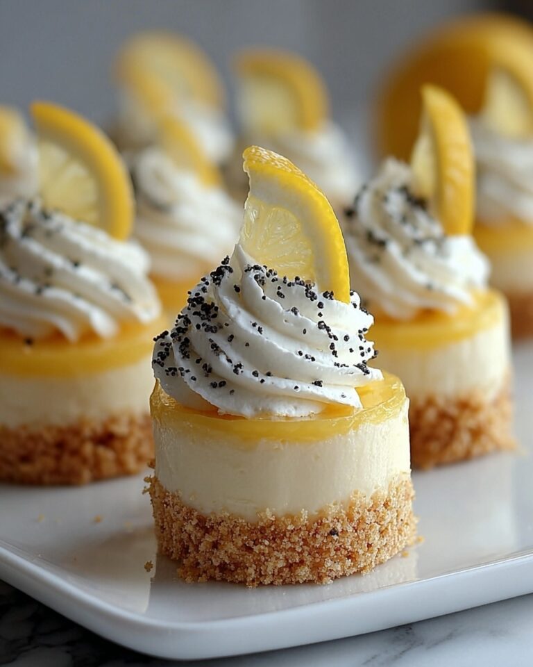 Mini Lemon Cheesecake Bites Recipe