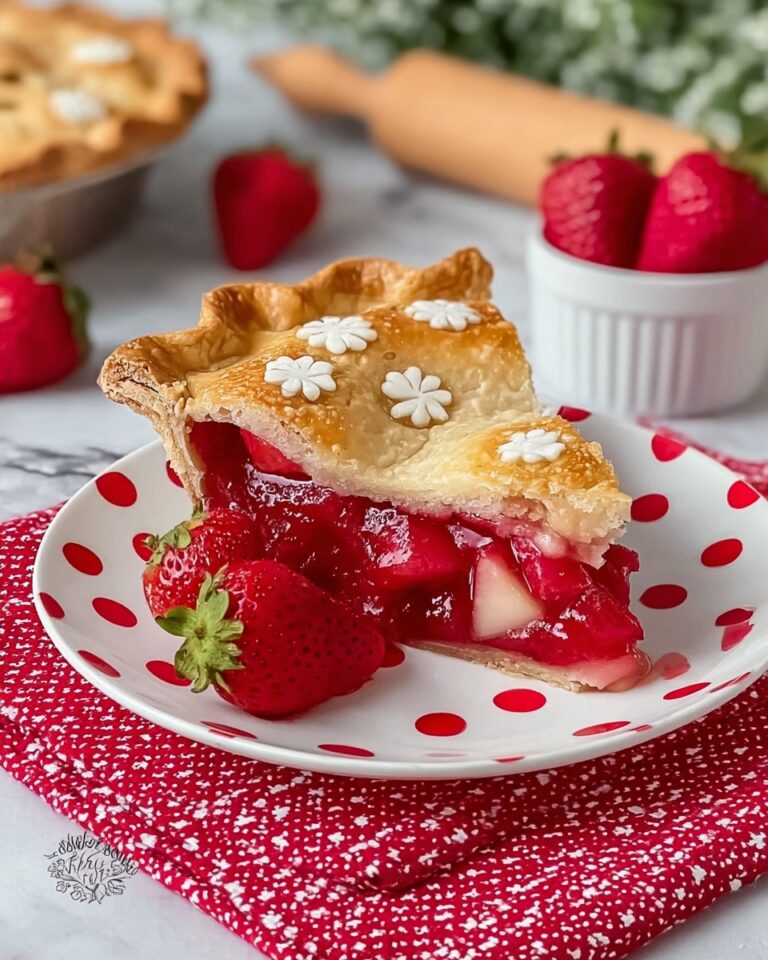 Strawberry Rhubarb Pie Recipe