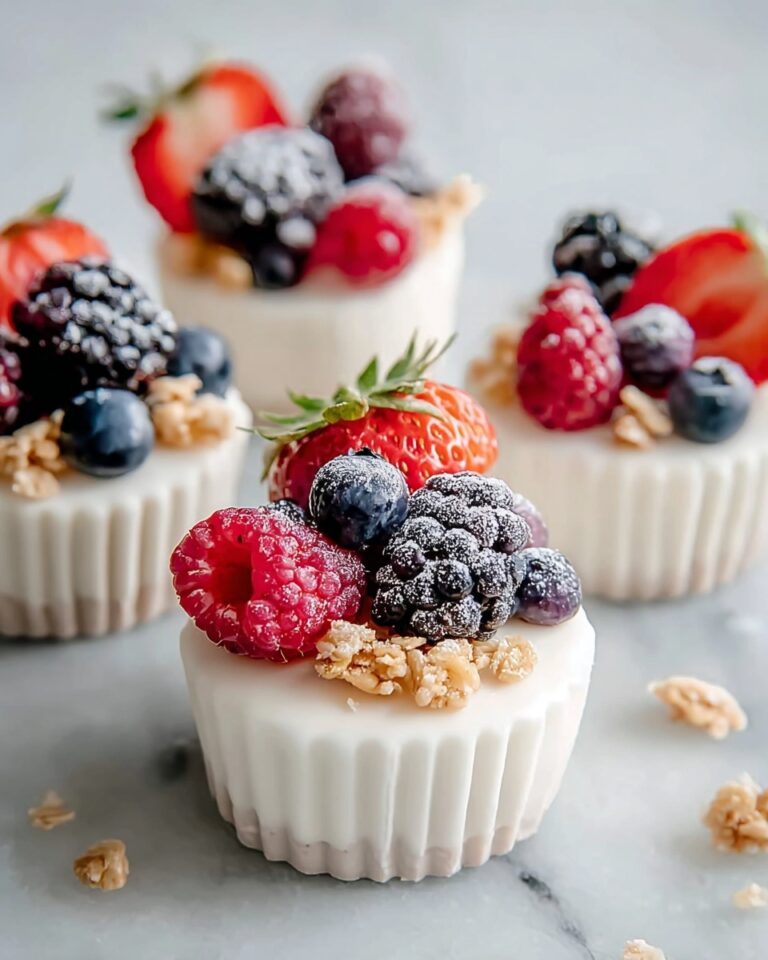 Frozen Yogurt Granola Cups Recipe