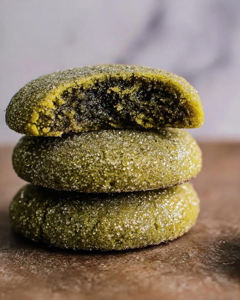 Matcha Sable Cookies Recipe