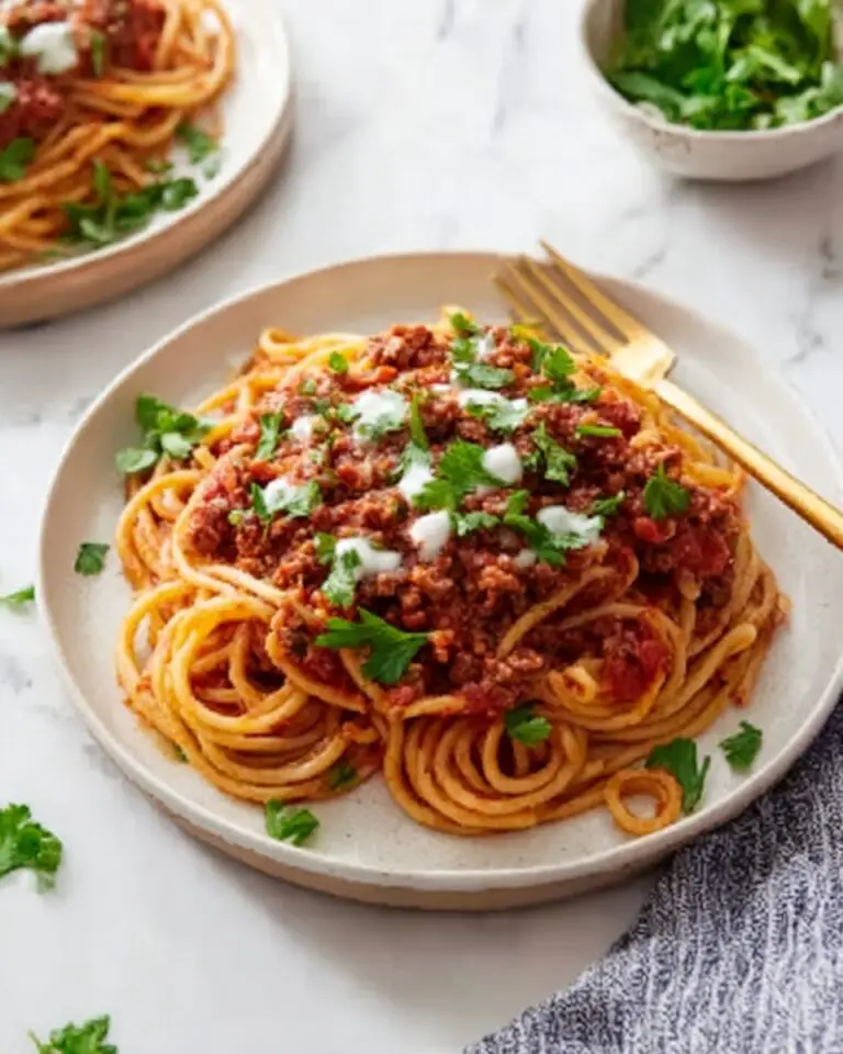 Taco-Spaghetti Skillet Recipe