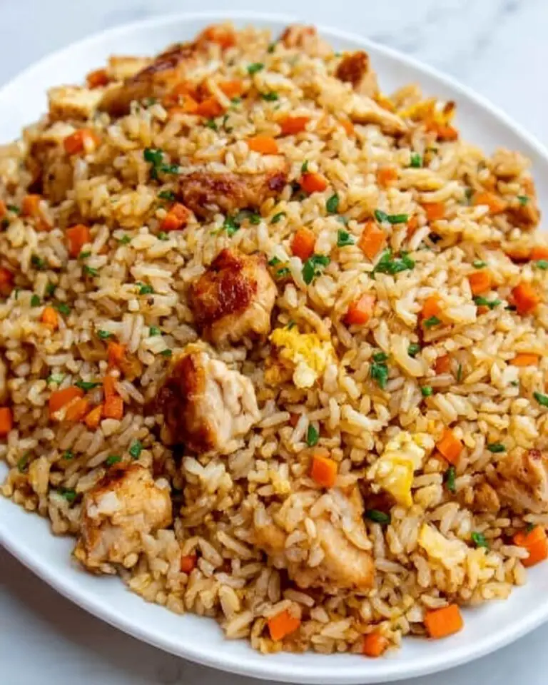 BBQ Chicken Fried Rice Recipe