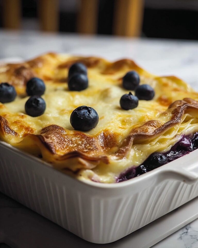 Lemon Blueberry Dessert Lasagna Recipe