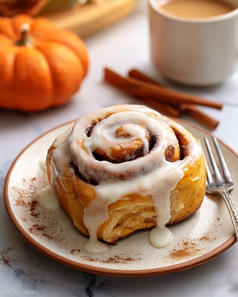 Pumpkin Cinnamon Rolls with Cream Cheese Frosting Recipe