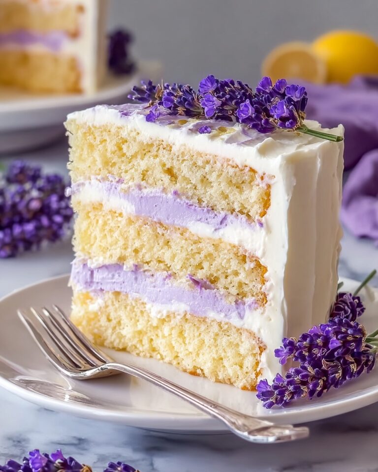 Lemon Lavender Cake Recipe
