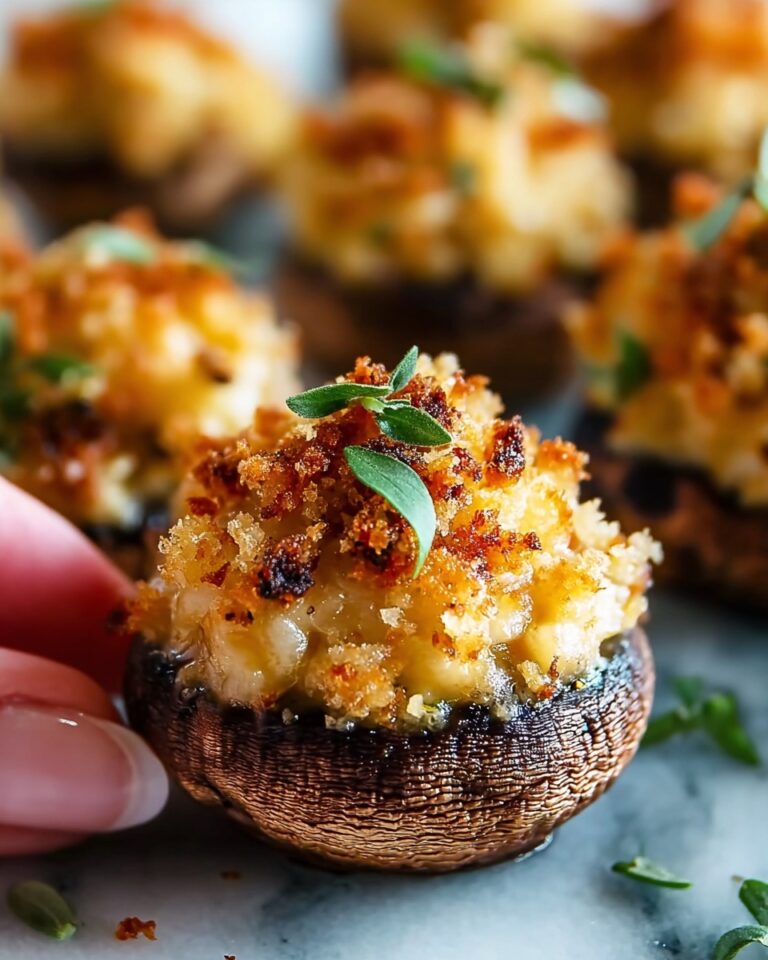 Crab Rangoon Stuffed Mushrooms Recipe