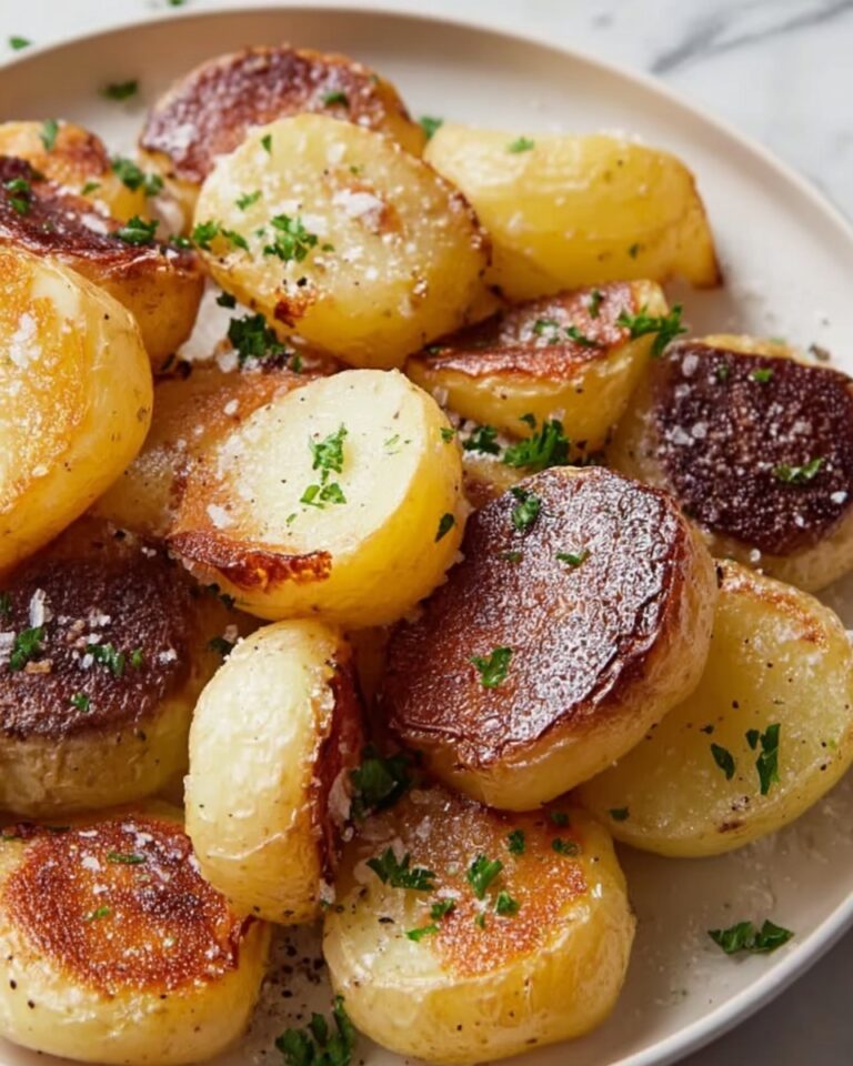 Salt & Vinegar Smashed Taters Recipe