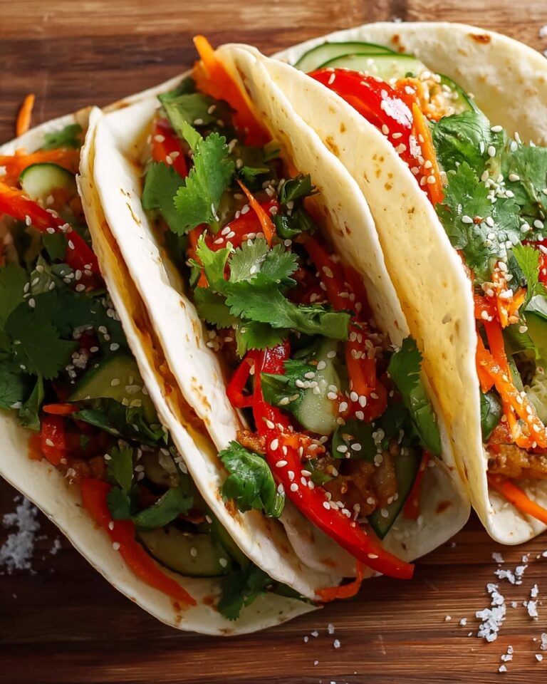 Smash Banh Mi Tacos Recipe