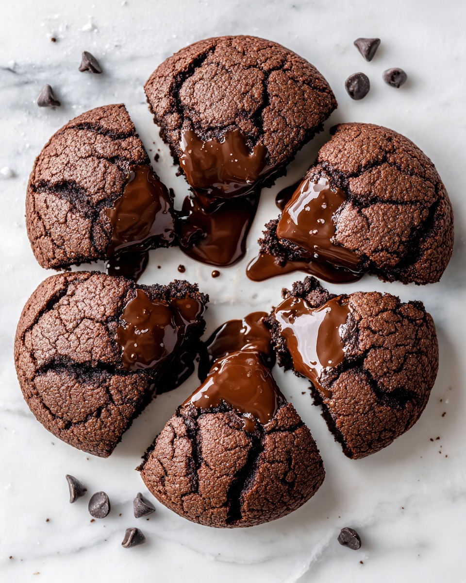 Chocolate Lava Brownie Cookies Recipe - Recipe Image